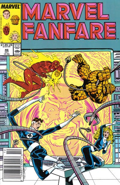 Marvel Fanfare #46 Comic