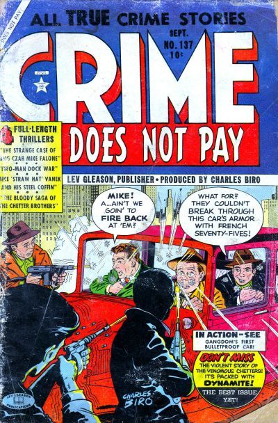 Crime Does Not Pay #137 Comic