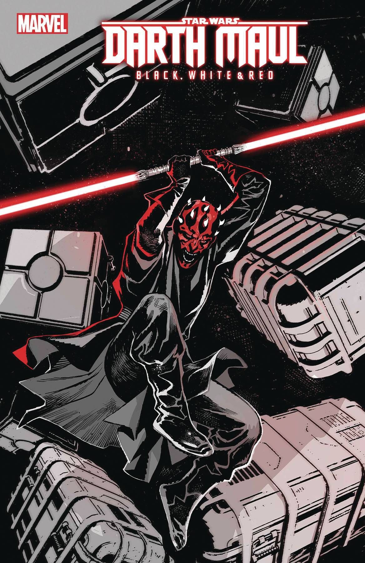 Star Wars: Darth Maul - Black, White & Red #3 Comic