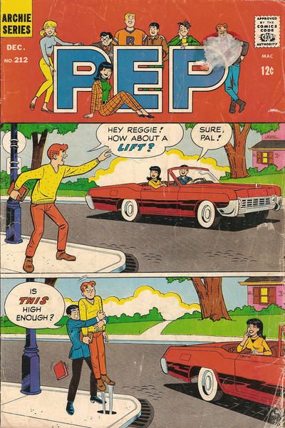 Pep Comics #212 Comic
