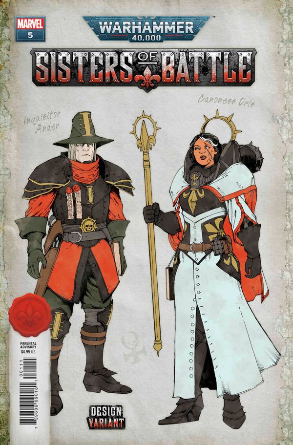 Warhammer 40,000: Sisters of Battle #5 (Salazar Design Variant)
