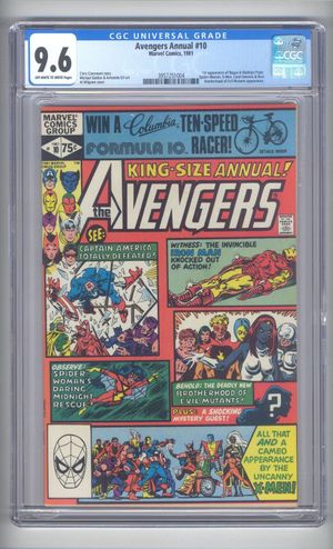 アメコミリーフ Avengers Annual #10 CGC 9. 廉価販売