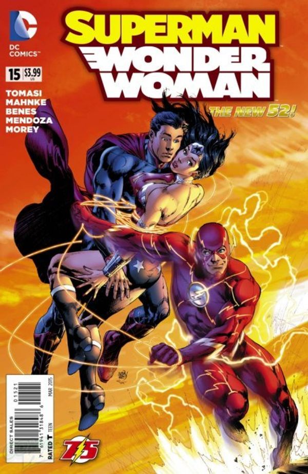 Superman Wonder Woman #15 (Flash 75 Variant Cover)
