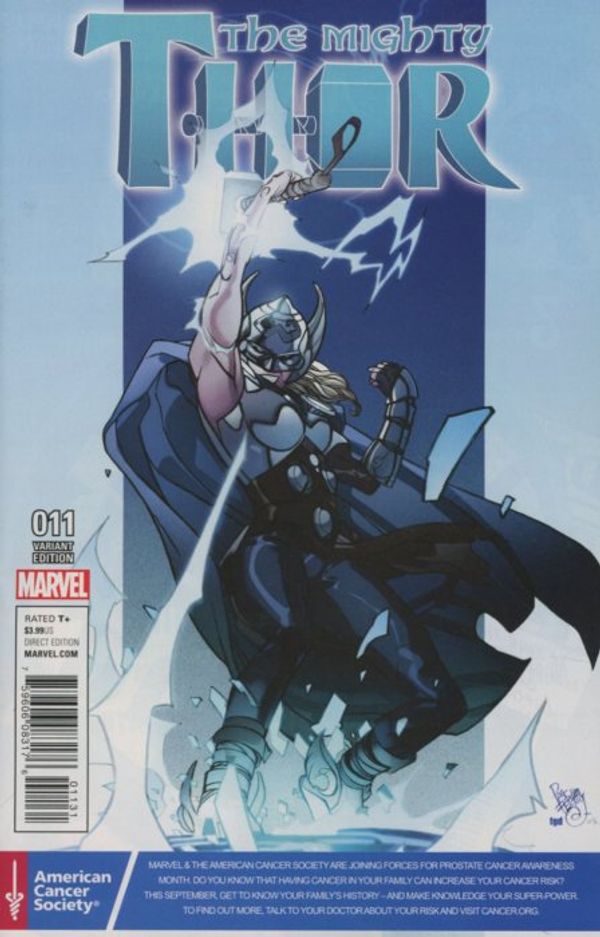 Mighty Thor #11 (Prostate Awareness Month Variant)