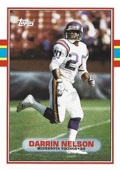 Darrin Nelson 1989 Topps #87 Sports Card