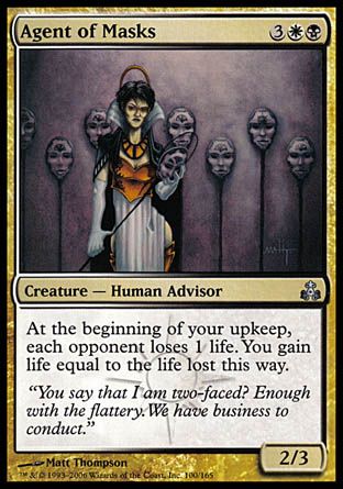 Agent of Masks (Guildpact) Trading Card