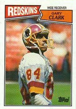 Gary Clark 1987 Topps #68 Sports Card