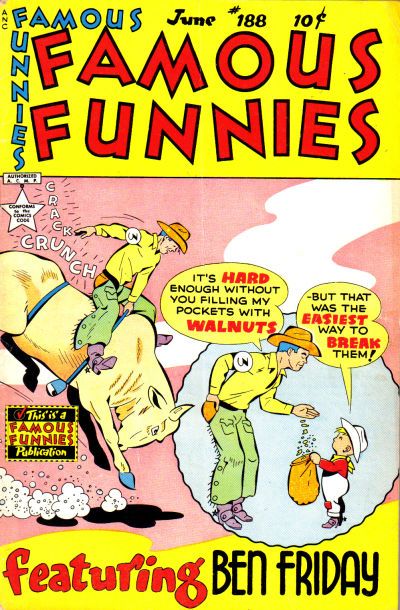 Famous Funnies #188 Comic
