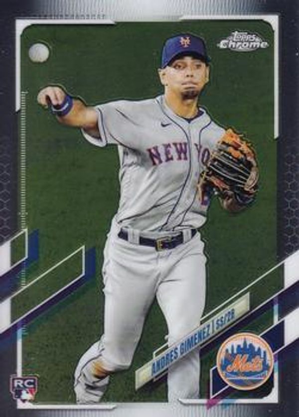 Andres Gimenez 2021 Topps Chrome Baseball #88