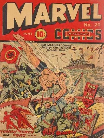 Marvel Mystery Comics #20 Comic
