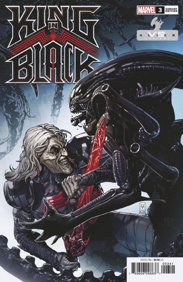 King in Black #3 (Giangiordano Marvel Vs Alien Variant)