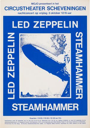Led Zeppelin Circustheater Scheveningen The Hague 1969