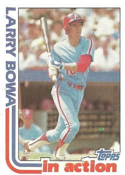  1981 Topps # 120 Larry Bowa Philadelphia Phillies