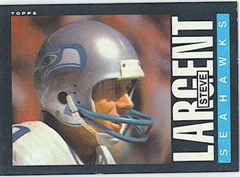 Steve Largent 1985 Topps #389 Sports Card