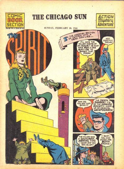 Spirit Section #2/20/1944 Comic