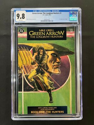 DC Comics 1987 GREEN ARROW THE LONG BOW HUNTERS #3 NM Mike Grell 