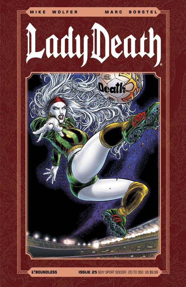 Lady Death  #25 (Sexy Sport Soccer Cover)
