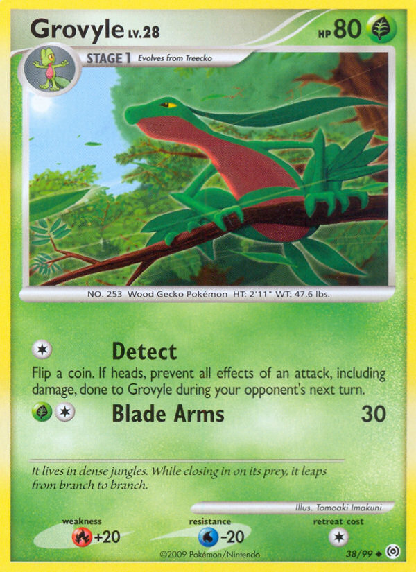 Grovyle (38/99) - Arceus Pokémon Card