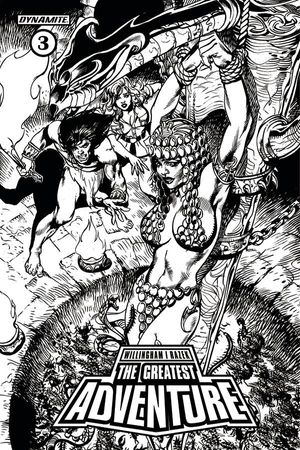 The Greatest Adventure #3 (Cover F 30 Copy Castro B&w Inc)