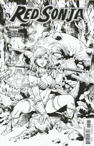 Red Sonja #16 (Cover G 20 Copy Thibert B&w In)