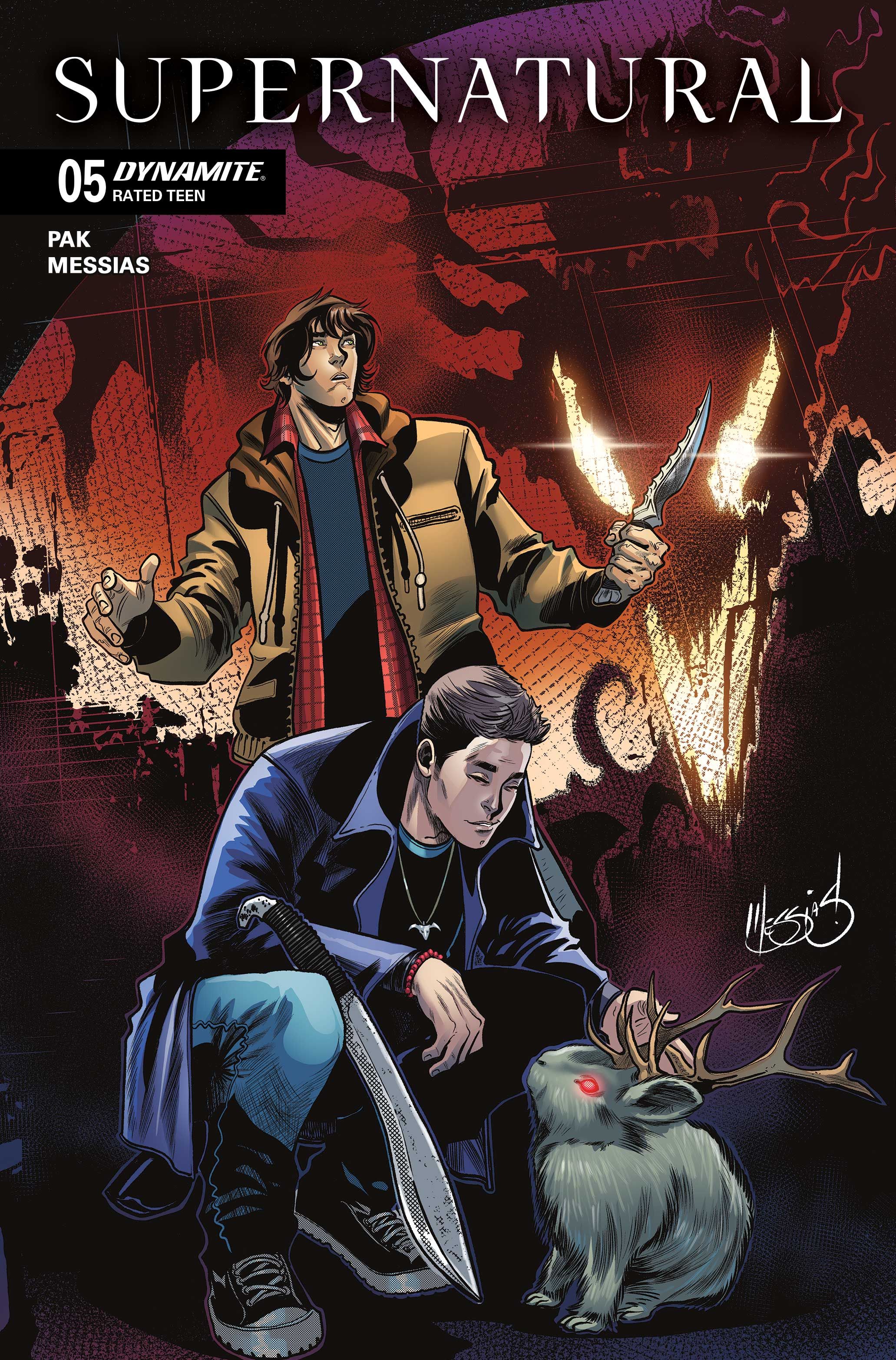 Supernatural #5 (Cvr B Eder Messias Variant) Comic