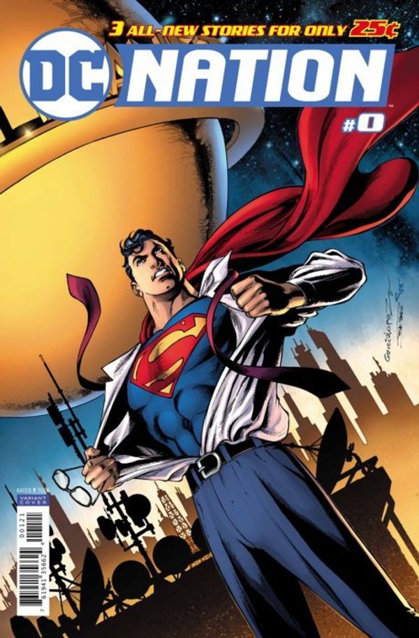 DC Nation #0 (Jose Luis García-Lopez Superman Variant)