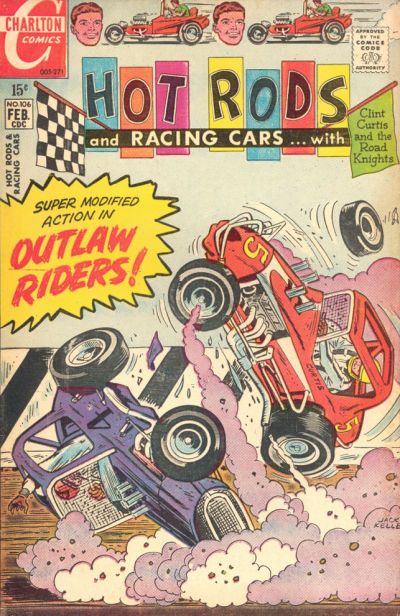 Hot Rods and Racing Cars #106 Comic