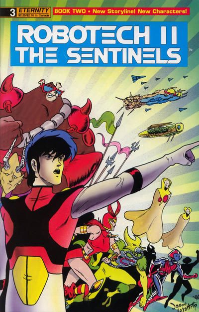 Robotech II: The Sentinels Book II #3 Comic