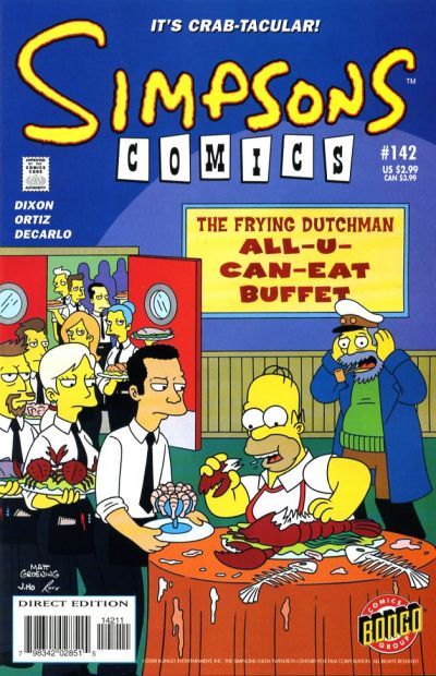 Simpsons Comics #142 Comic