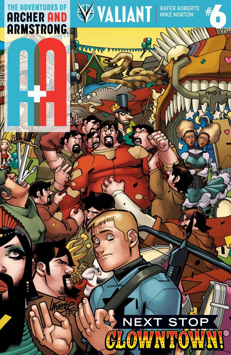 A&A: The Adventures of Archer & Armstrong #6 Comic