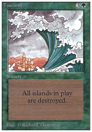 Tsunami (Unlimited) Trading Card