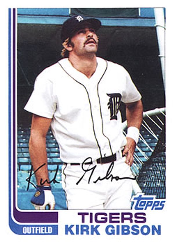 1982 Topps Blog: Card #105: Kirk Gibson