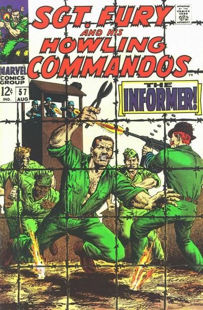 Sgt. Fury And His Howling Commandos #57 Comic