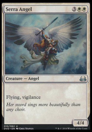 Serra Angel (Duel Decks : Anthology) Trading Card