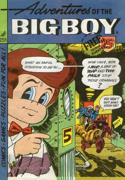 Adventures of Big Boy #258 Comic