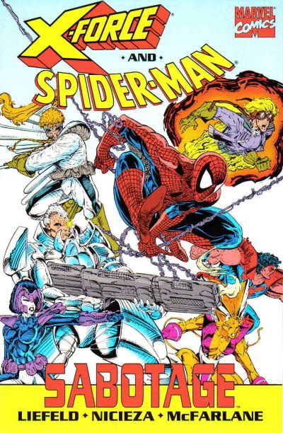 X-Force and Spider-Man: Sabotage Comic