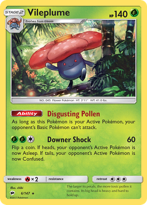 Vileplume (6/147) - Burning Shadows