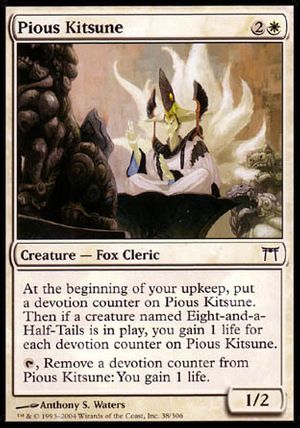 Pious Kitsune (Champions of Kamigawa)