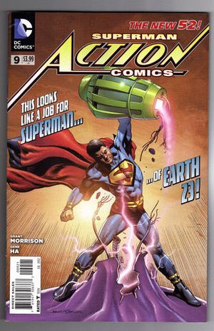 Action Comics #9 (Variant Cover)