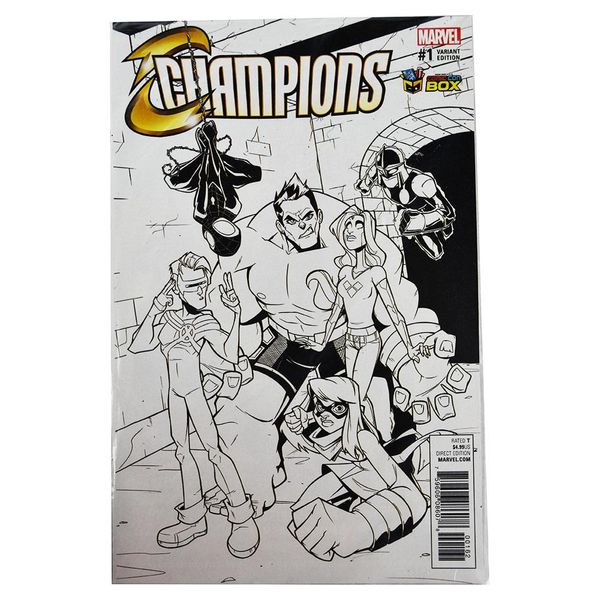 Champions #1 (ComicConBox Sketch Edition)