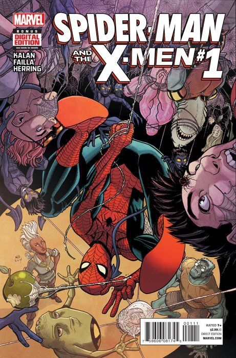 Spider-Man & The X-Men #1 Comic