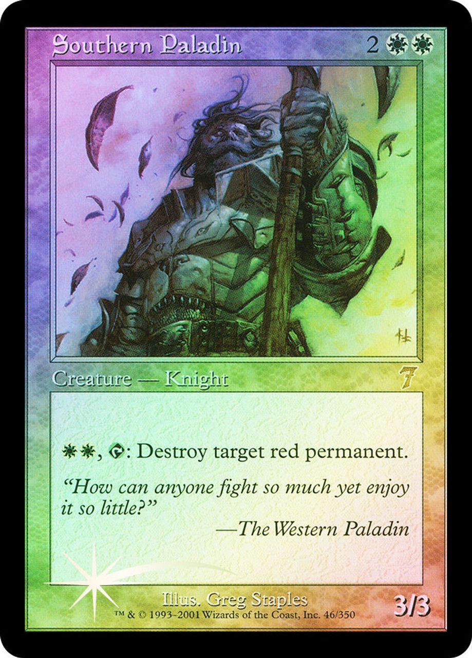 Southern Paladin (7th Edition - Foil) Trading Card