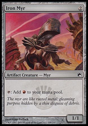 Iron Myr (Scars of Mirrodin) Trading Card