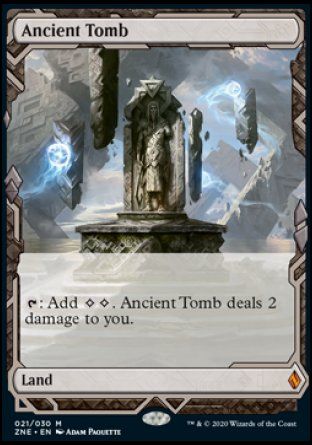 Ancient Tomb (Zendikar Rising Expeditions) Trading Card