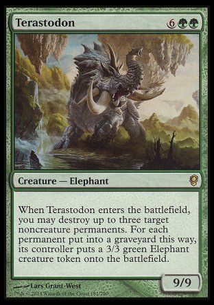 Terastodon (Conspiracy) Trading Card