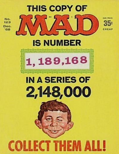 Mad #123 Comic
