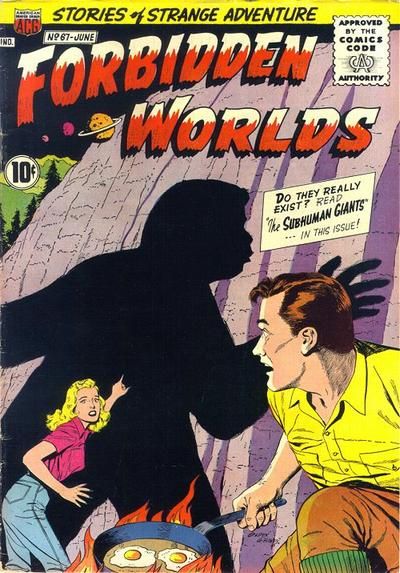 Forbidden Worlds #67 Comic