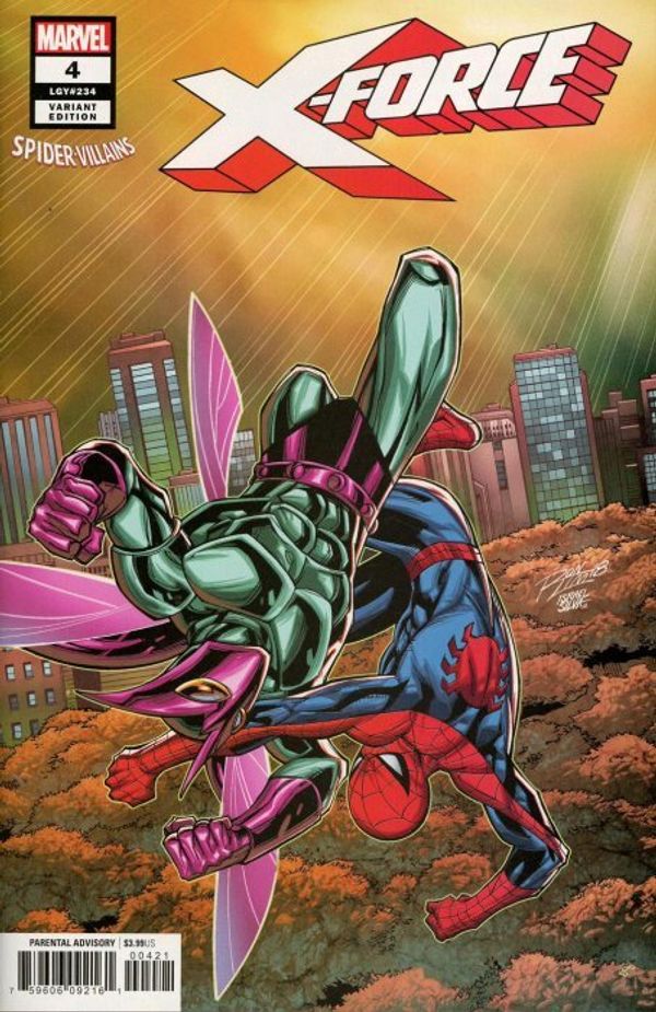 X-Force #4 (Lim Spider-man Villains Variant)