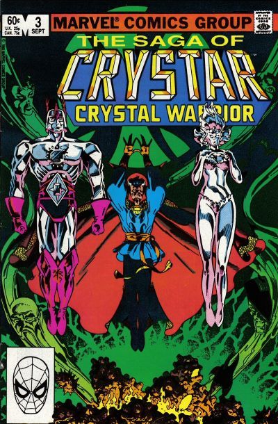 The Saga of Crystar, Crystal Warrior #3 Comic