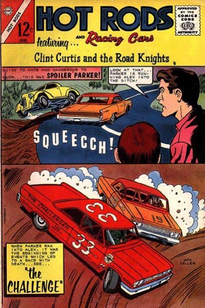 Hot Rods and Racing Cars #69 Comic